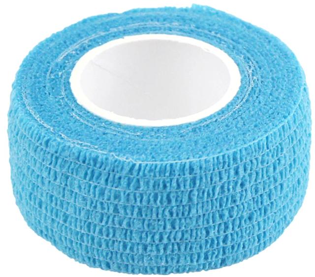 Bandagem Veterinária Autoadesiva 8 Rolos 2.5cm - Suporte e Proteção para Animais