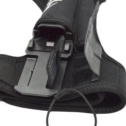 Faixa de neoprene para faca de mergulho, suporte de perna com 2 bolsos, equipamento de mergulho ajustável, gancho e fecho de laço - Image 3