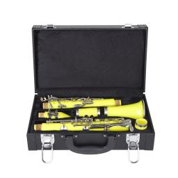 Preto pu couro clarinete caso, alta qualidade acolchoado caso, acessórios de proteção, para instrumento de sopro - Image 4