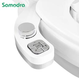 SAMODRA-Acessório Bidé Ultra-Fino Assento Sanitário, Bidé Pulverizador, 3 Funções, Chuveiro Ass, Lavagem Higiênica para Banheiro, Novo - Image 1