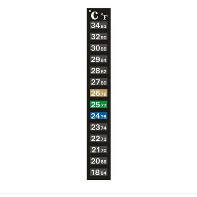 Termômetro Digital Adesivo para Aquários - Controle de Temperatura Prático em 1, 3 ou 5 Peças