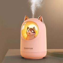Novo bonito do animal de estimação umidificador mini casa pequena hidratação aromaterapia carro criatividade ar urso usb umidificadores - Image 1