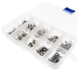 Substituição Metal Baterias, Contato Placa, Prata para AA e AAA Baterias, 10 Tipos - Image 2