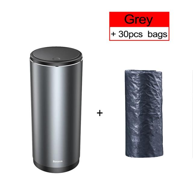 Lixeira Compacta Baseus para Carro: Organizador de Poeira e Recipiente Prático para Interior