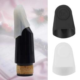1pc borracha bocal tampa clarinete saxofone boca capa protetora para alto tenor soprano sax - Image 1