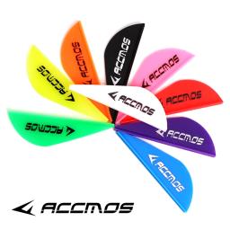 Seta plástica do Tpu para o tiro com arco, acessórios da pena para o tiro com arco, 2 polegadas, 60pcs - Image 1