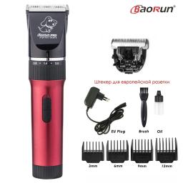 BaoRun-Kit Profissional de Higiene para Animais, Aparador Elétrico, Barbeador, Máquina de Cortar Cabelo Recarregável, Aparador de Pêlos para Cães e Gatos, 110-240V - Image 2