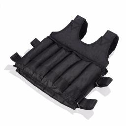 Aptidão ajustável peso colete 20kg 50kg exercício treinamento de fitness jaqueta ginásio treino boxe equipamentos fitness fou99 - Image 5
