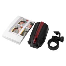 Boruit-levou luz traseira para mountain bike, luz de segurança, aviso, lâmpada vermelha, noite equitação acessórios - Image 6