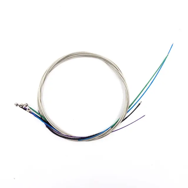 Conjunto de Cordas para Violoncelo de Alta Qualidade em Liga de Prata - Tamanhos 4/4, 3/4, 1/2, 1/4 e 1/8, Afinações A-D-G-C e Acessórios Inclusos