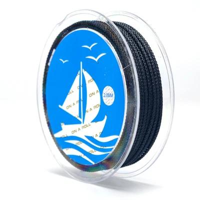 Fio de Nylon Trançado 2mm para Artesanato em Jóias, Colares e Pulseiras DIY