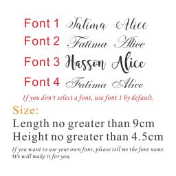 12 pçs mesmo personalizado corte a laser acrílico ouro espelho placas nome do bebê decorado chocolate batismo & batismo caixa banner - Image 2