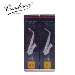 Palhetas de saxofone vandoren originais, palhetas de maior força para saxofone 2.5 #, 3 #,3.5 # e caixa de 10 [com presente], francesinha - Image 4