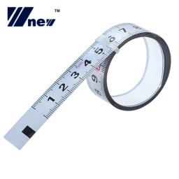 Régua autoadesiva de aço da escala da ferramenta da medida da fita da trilha da mitra da largura 19mm 1-5m para a bancada do woodworking da tabela do roteador da t-trilha - Image 1