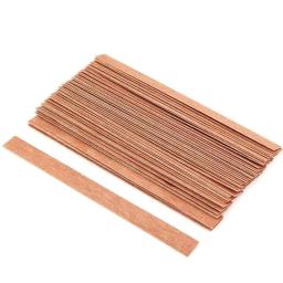 De madeira Velas Pavio com Tab Sustainer, DIY Vela Fazendo Suprimentos, Cera De Parffin De Soja, DIY Material De Vela, 20Pcs - Image 6
