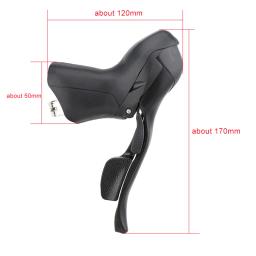 Micronew bicicleta de estrada shifter 2*10 velocidade para 22.2-23.8mm guiador 7/8/9 velocidade alavancas de controle duplo - Image 5