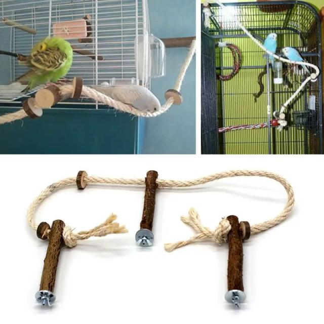 Suporte de Barata para Gaiolas de Pássaros: Brinquedo de Escalada para Papagaios e Aves de Estimação