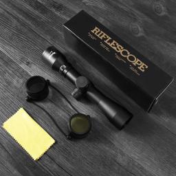 Bestsight 4x32 rifle scope riflescope airsoft caça escopos sniper scope visão óptica luneta parágrafo rifle telescópio airsoft - Image 6