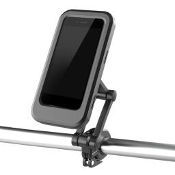 Suporte para telefone em bicicleta, leve, abs, à prova d'água, suporte para telefone em bicicleta, apoio para smartphone, guidão - Image 3