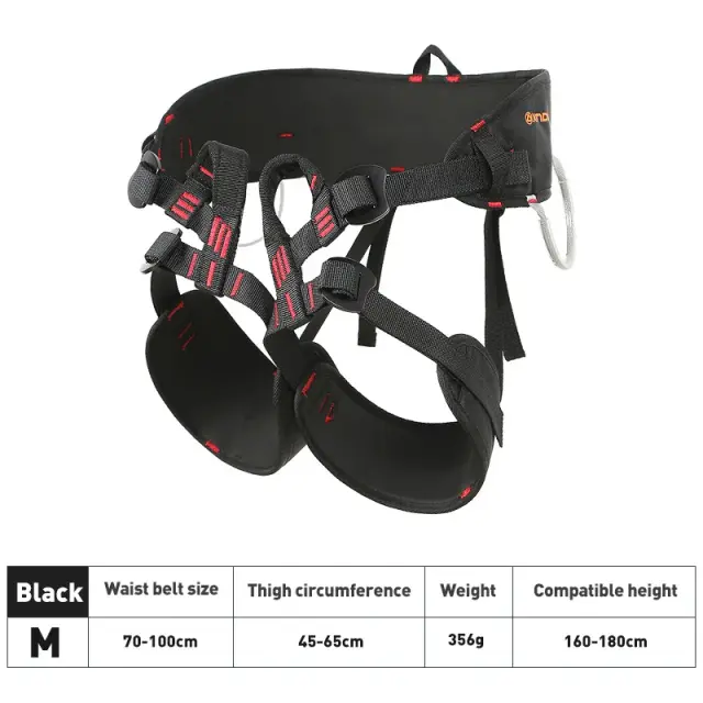 Arnês de Segurança Xinda-Outdoor para Escalada e Resgate em Cavernas - Equipamento de Alta Performance para Aventura e Segurança em Altitude