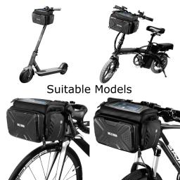 Wild Man Bolsa com Grande Capacidade para Bicicleta, Mala à Prova D'Água para Guidão, Acessórios para Tubo Dianteiro e Bagageiro, Saco para Ciclismo MTB - Image 6
