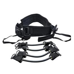 Aptidão bounce trainer puxar corda corrida tubos de resistência cinética velocidade força elástico banda exercício força agilidade trem - Image 6