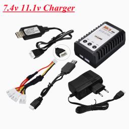 Imax b3 pro carregador de equilíbrio compacto para 2s 3s 7.4v 11.1v bateria de lítio airsoft arma bateria de alta qualidade longa-vida adaptador - Image 1