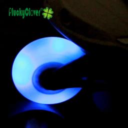 1pc patins piscando roda de rolo 60mm 64mm 68mm 70mm rolo inline freestyle slalom luminosa led luz brilhante roda brilhante - Image 5