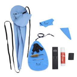 Kits de limpeza de saxofone 10 em 1, sax cortiça graxa polegar resto escova de limpeza chave de fenda caso palheta alto sax ferramenta de cuidados de limpeza - Image 2
