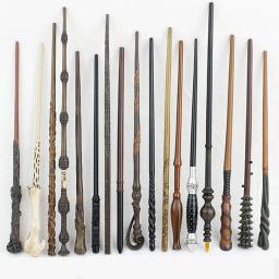 27 tipos de varinhas mágicas com núcleo de metal, cosplay malfoy dumbledore, bastões mágicos - Image 1