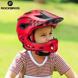 Rockbros capacetes 2 em 1 para ciclismo e bicicleta, proteção completa para crianças, animais em paralelo, esporte e segurança - Image 6