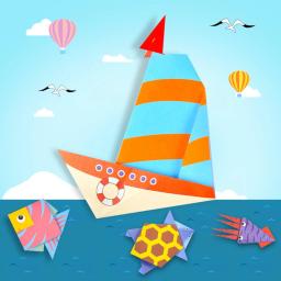 Livro de Origami dos desenhos animados para Crianças, Artes de Papel e Artesanato Brinquedos Meninas, DIY Handmade 3D Puzzle, Artesanato Animal, Brinquedo Infantil Educativo, 54 Pcs - Image 6