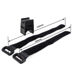 Suporte de luz da bicicleta universal farol titular lanterna rack velcro design mtb bicicleta luz montagem acessórios - Image 3