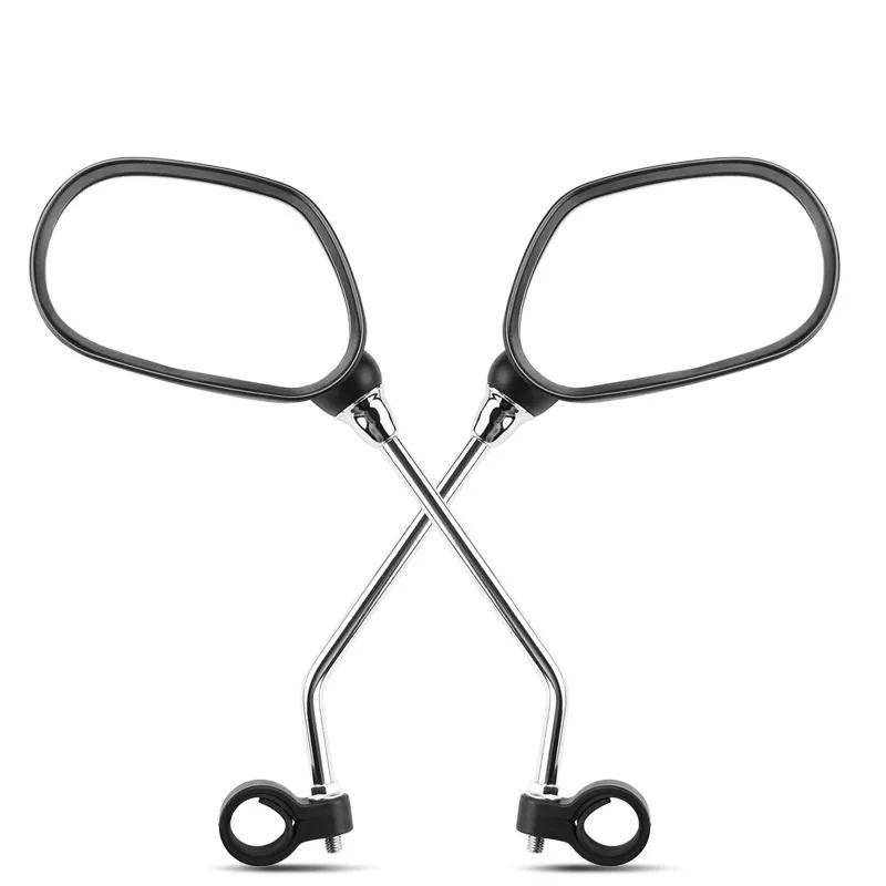 Espelho retrovisor de bicicleta, espelho retrovisor de segurança para ciclismo, amplo alcance, ângulo de visão traseiro ajustável - Image 1