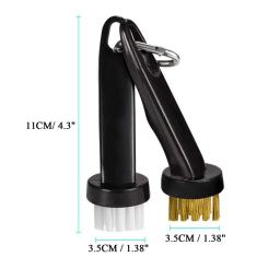 GLOOF portátil clube de golfe escovas cabeça redonda kits limpos para ferros de golfe putters sapato grampos - Image 2