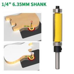 1 pc 1/4 "6.35mm shank fresa modelo de escultura em madeira guarnição roteador bit com 2" roteador longo cortadores carpintaria ferramenta cortador - Image 1