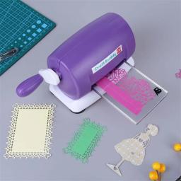 5 cores diy corte de metal dados máquina para gravação scrapbooking cortador dados cartões fazendo artesanato cortador de papel máquina de corte - Image 5