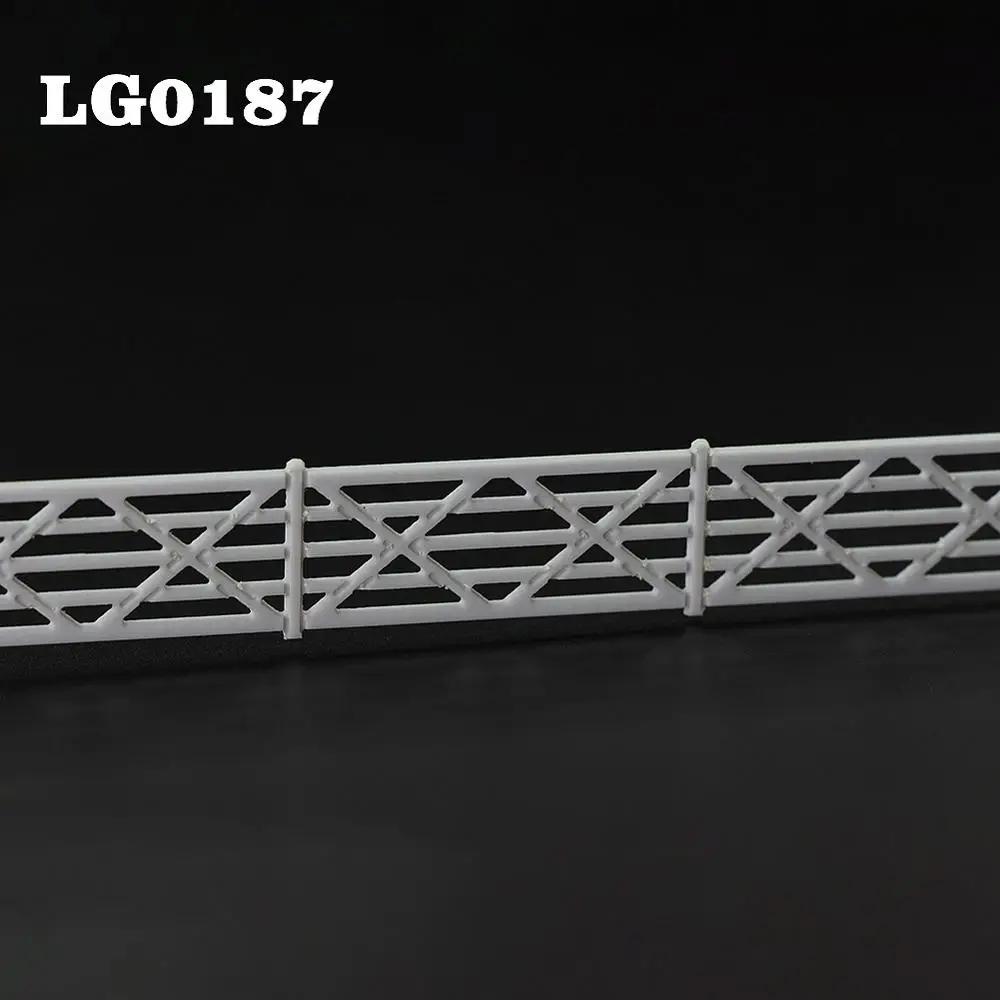 1 Metro HO Escala 1:87 Cerca Edifício Branco Modelo De Parede Trens Diorama Acessório - Image 1