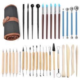 DIY Cerâmica Clay Escultura Polymer Tool Set, Iniciante's Multi-Ferramentas, Artesanato Escultura, Cerâmica Modelagem, Escultura, Smoothing Kit Cera - Image 2