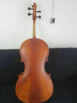 Novo violoncelo elétrico som poderoso 4/4 madeira sólida, parte traseira de bordo e tampa de abeto - Image 4