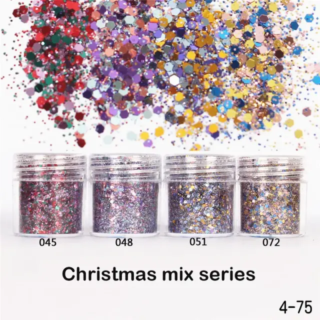 Pó Ultrafiníssimo para Nail Art: Mistura Brilhante de Glitter e Lantejoulas Camaleão para Decoração DIY de Unhas