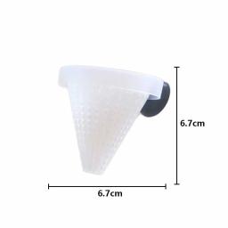 Mini Alimentador Automático de Peixes com Ventosa para Aquário, Alimentador de Alimentação Verme Vermelho, Copo de Funil, Fish Food Feed, Cônico, 1/2/5Pcs - Image 6