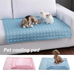 Esteira refrigerando para cães e gatos, cobertor lavável, cama respirável para animais de estimação, almofada de verão, sofá, cães pequenos, médios, grandes - Image 3