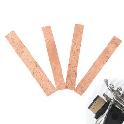 Folhas de cortiça para saxofone, 4 tamanhos diferentes acessórios para instrumentos musicais de clarinete - Image 2