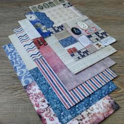 Papel estampado scrapbooking bloco de papel artesanal ofício de papel almofada de fundo único-lado impresso - Image 2