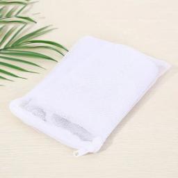 Saco De Malha Branca Com Zíper, Saco De Filtro De Aquário, Tanque De Peixes, Net, Lagoa, Bio Bola, Isolamento De Carbono Ativo, Armazenamento, 5Pcs - Image 4