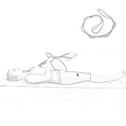 Correia de Nylon ajustável para Aerial Yoga, Daisy Chains, Strap Extend Belt, Strap Strong Climbing, Hammock, Camp, Multi Loop, 2pcs - Image 6