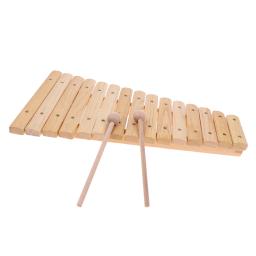 Xilofone de madeira com 2 balizas infantis, brinquedos educativos musicais, 15 notas - Image 3