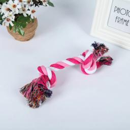 Brinquedo para animais de estimação, suprimentos para cães, animais de estimação, cão, filhote de cachorro, brinquedo durável, corda de osso trançada, ferramenta engraçada (cor aleatória), 32cm, 1 peça - Image 2