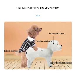 Silicone Simulação Mating Toy Dog, Masculino Pet Estrus Vent, Brinquedos para cães pequenos, Buldogue, Acessórios para cães de pelúcia, Vent Sex - Image 2